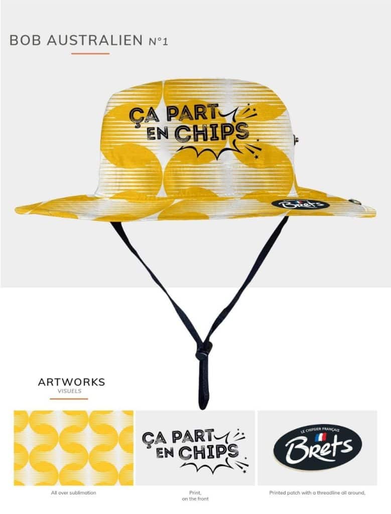 bobs imprimés Brets