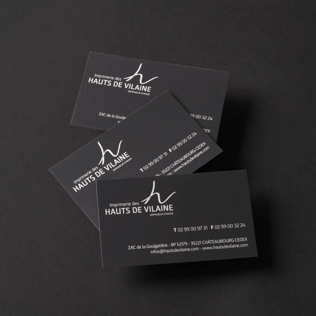 papeterie - cartes commerciales