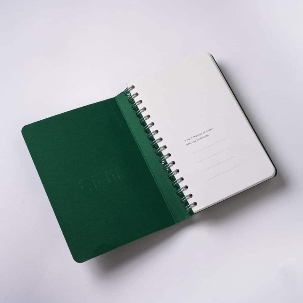 Blocs notes reliure wire'o